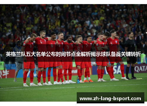 英格兰队五大名单公布时间节点全解析揭示球队备战关键转折 英格兰队五大名单公布时间节点全解析揭示球队备战关键转折